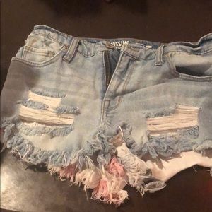 High waisted shorts